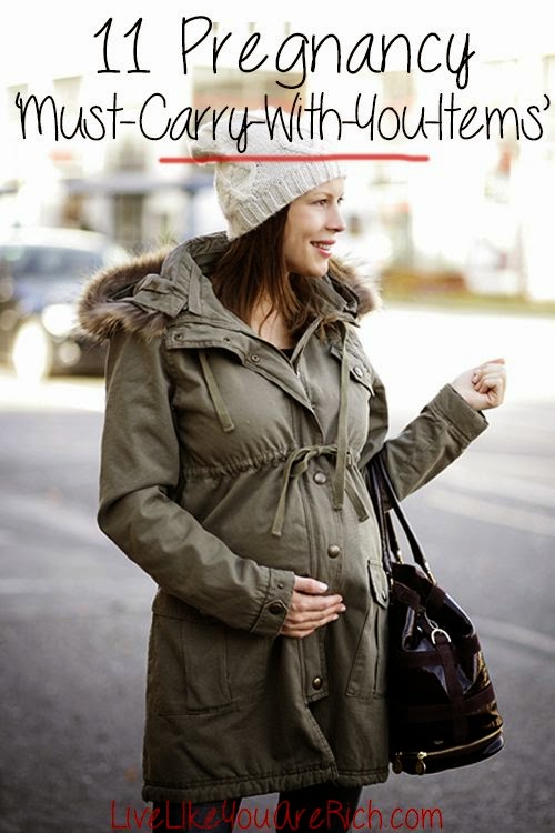 11 Pregnancy "MustCarryWithYouItems" Health Tricks