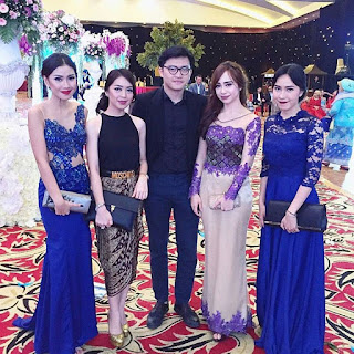 Baju Kebaya Pesta Biru Baju Kebaya Pesta Biru