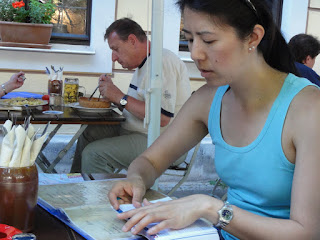 Trying to translate the menu (Photo courtesy of Alvin C.)