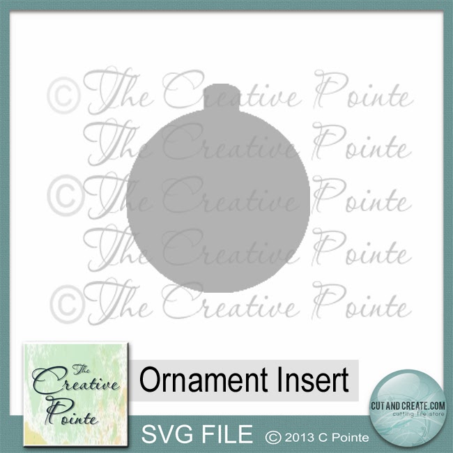 The Creative Pointe Clear Ornaments with Acetate Inserts