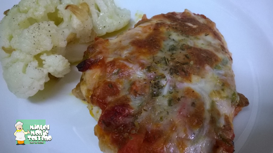 Pechuga de Pollo a la Pizza