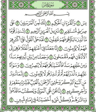 Keutamaan Fadhilah Membaca Surat Yasin 17 Fadilah Luar Biasa