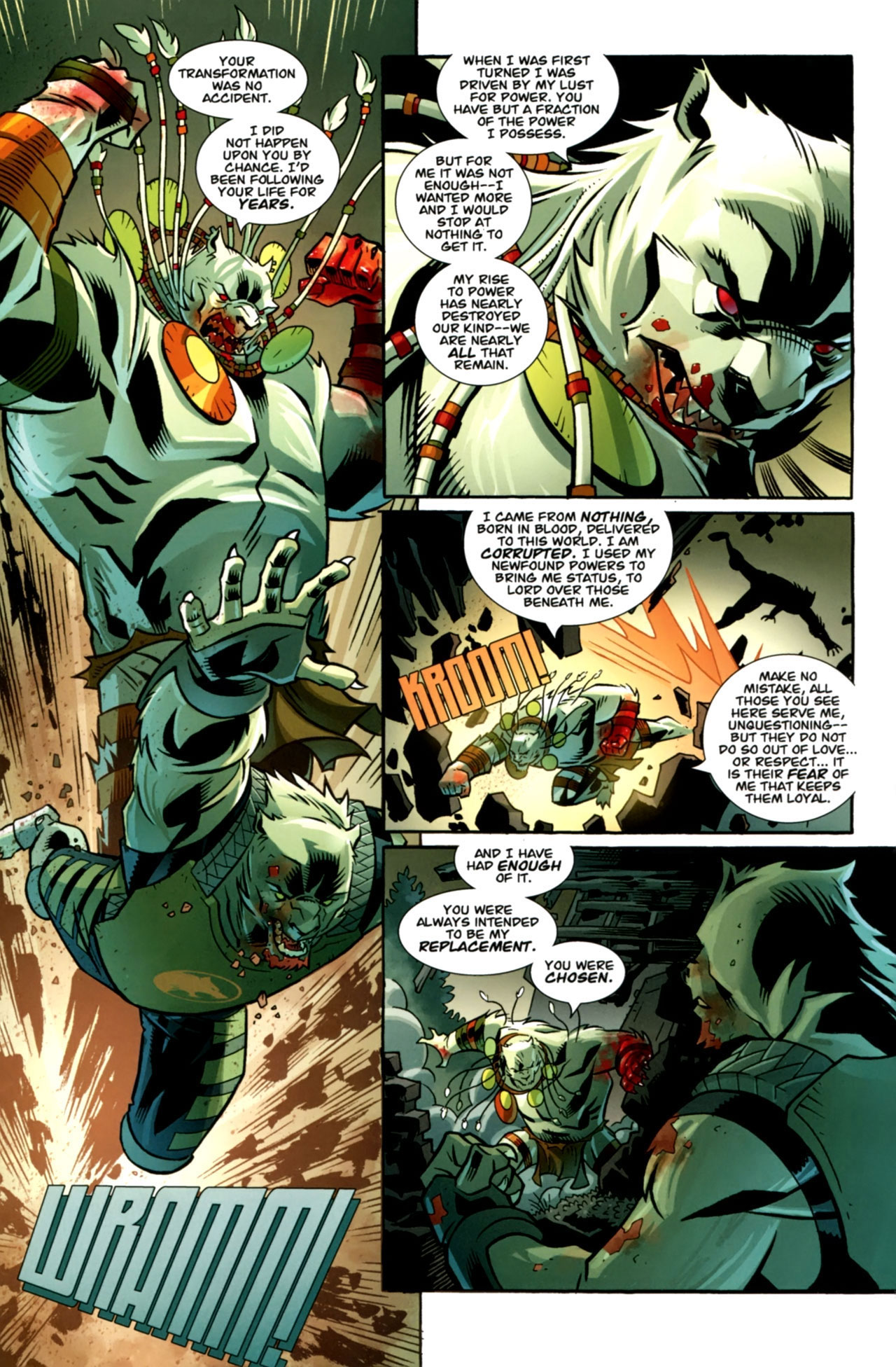 Read online The Astounding Wolf-Man comic -  Issue #25 - 9