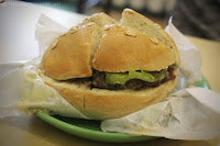 Gourmet Palate's Charbroiled Burger - Blue Thunder