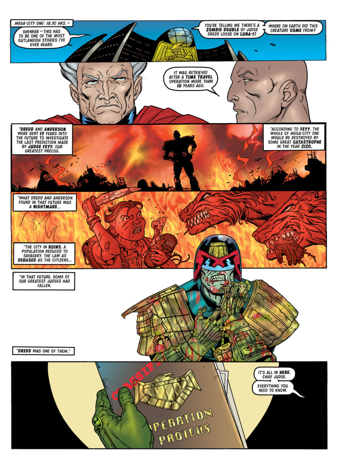 Read online Judge Dredd: The Complete Case Files comic -  Issue # TPB 25 - 250