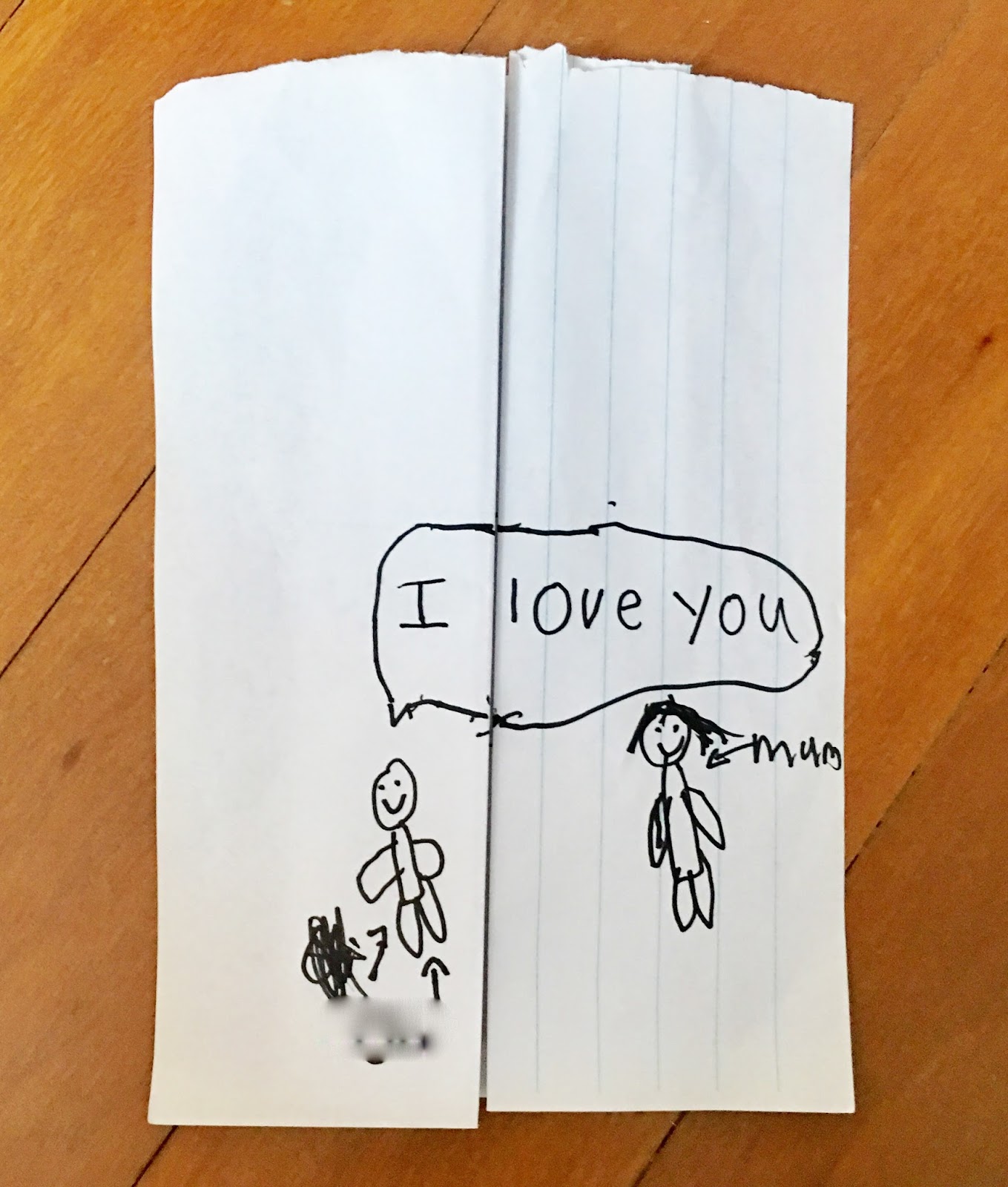 Kids Craft Folded Paper Drawings