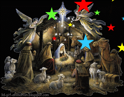 animated free gif: 3d gif animation photo greeting e-cards free download flash color star merry ...