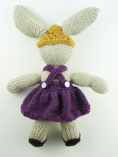 knit bunny sundress straw hat sandals