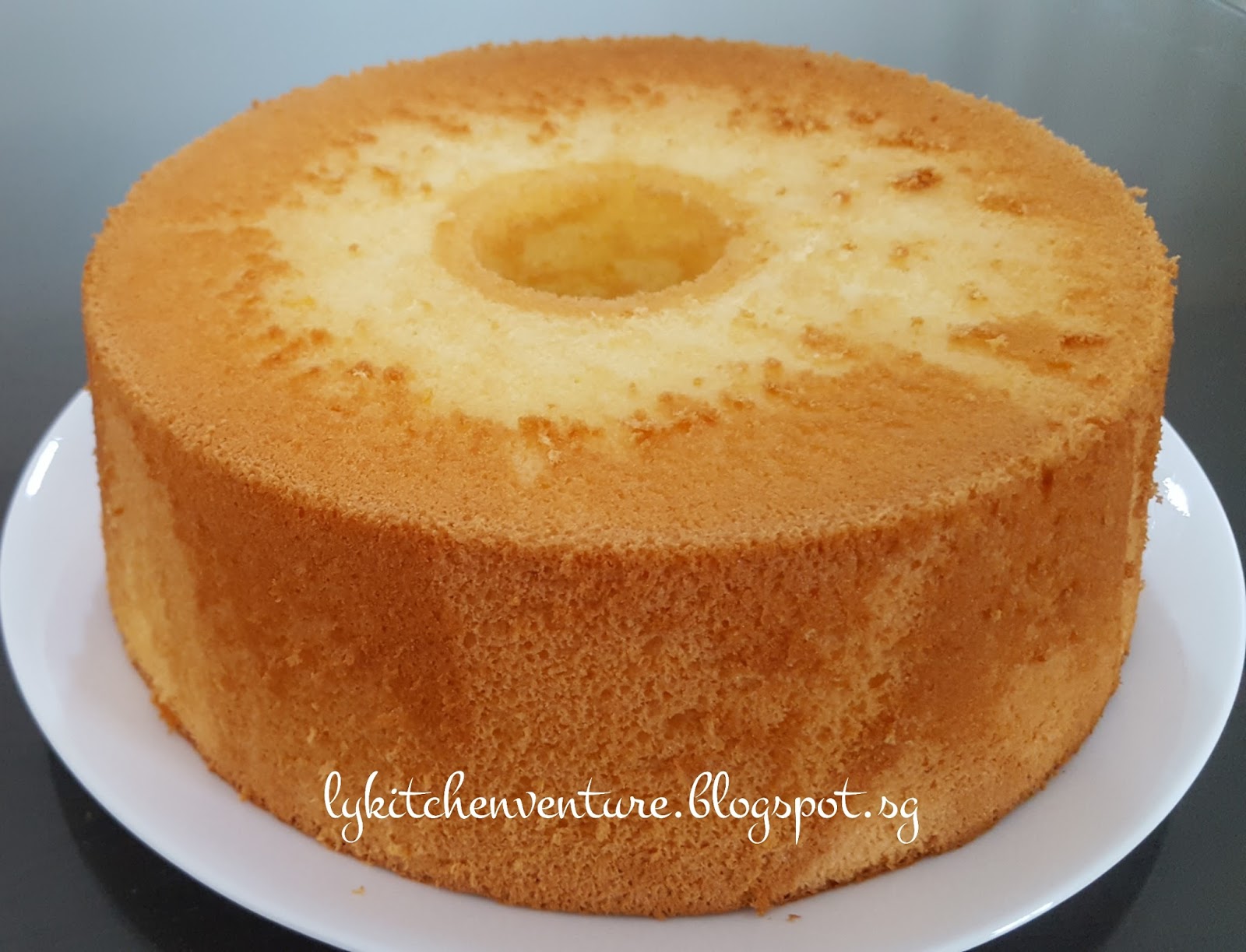 LY's Kitchen Ventures Yuzu Yogurt Chiffon Cake