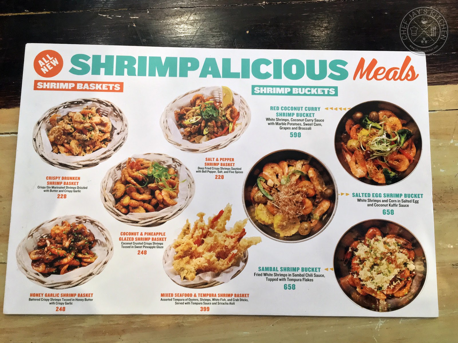 Johnny Kahuku's Hawaiian Shrimp House Shrimp Buckets and Hawaiian