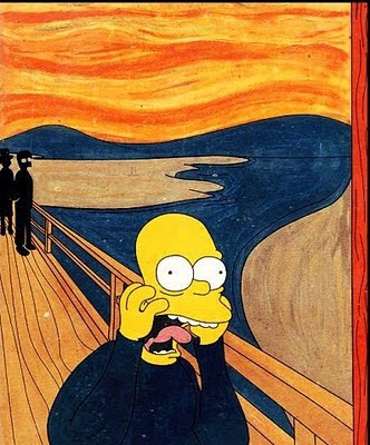  Simpson Munch Scream 