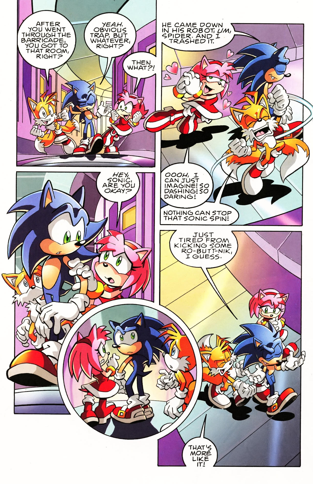 Read online Sonic The Hedgehog comic -  Issue #200 - 19