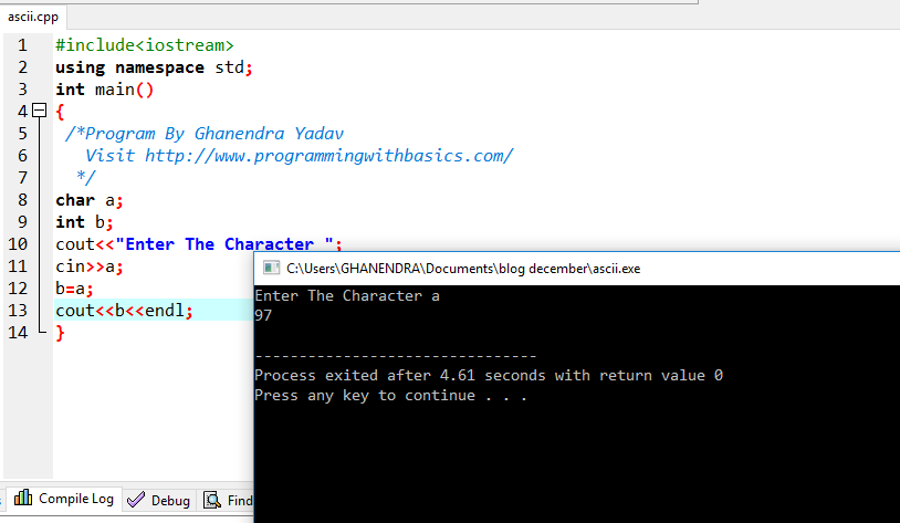 How To Get Ascii Value Of A Character In Java Table Java Character  How To Get Ascii Value Of A Character In Java Table Java Character