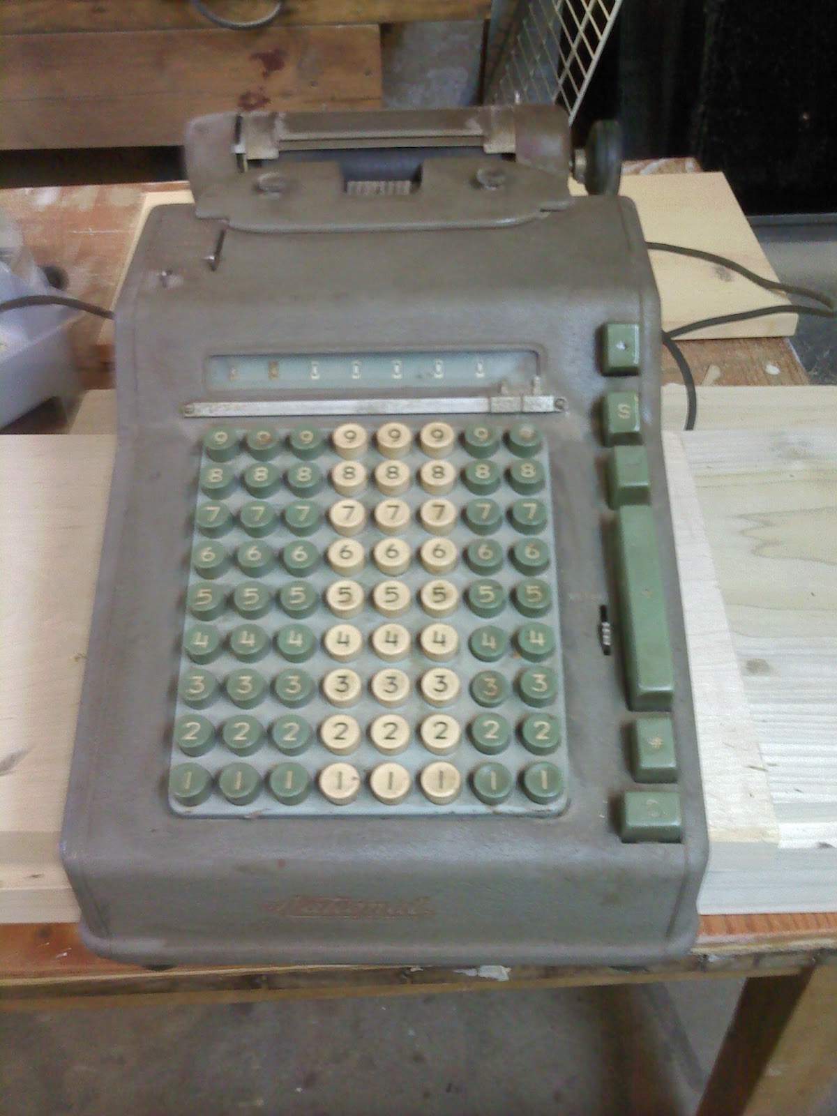 Antique Treasures Adding Machine