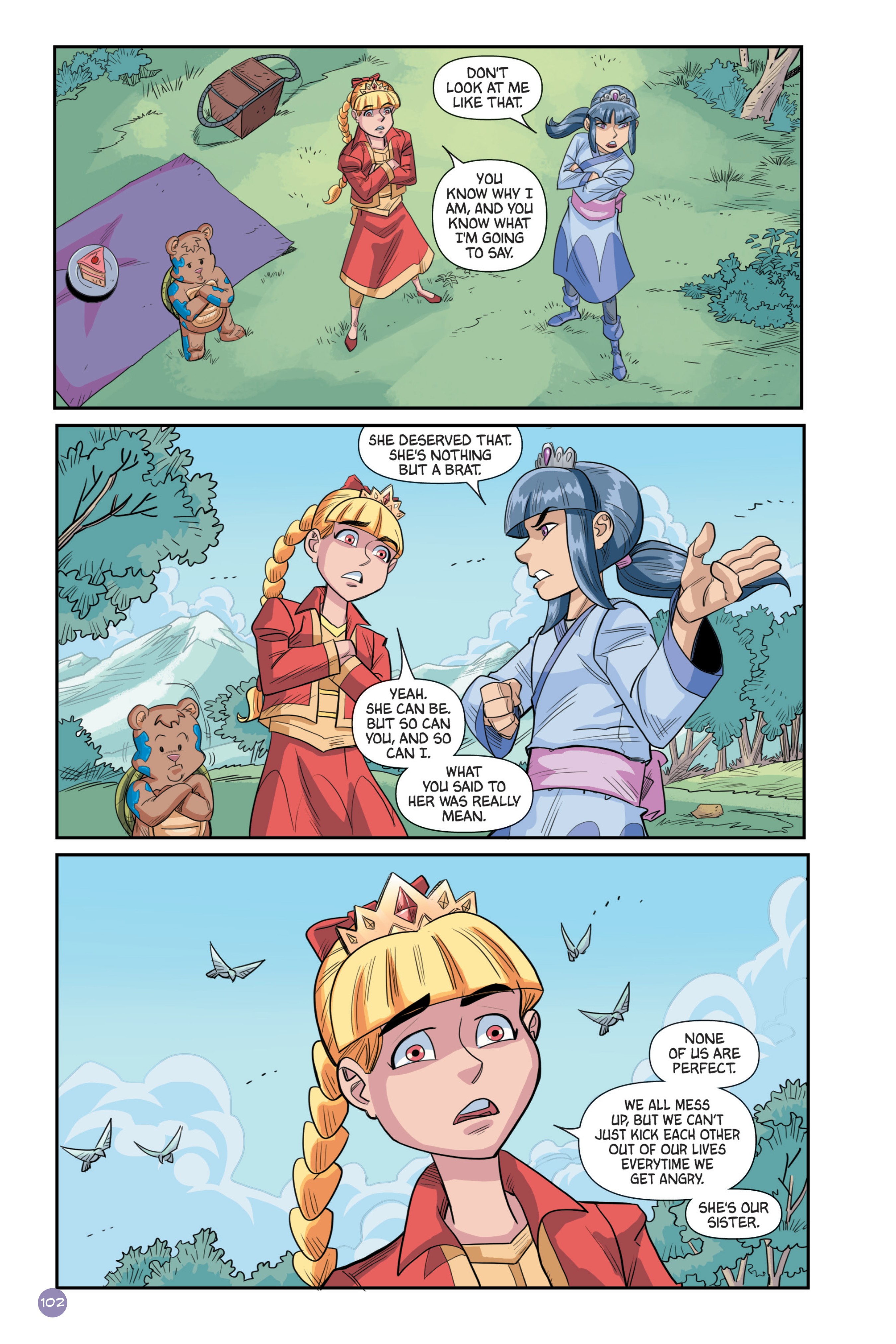 Read online Princess Ninjas comic -  Issue # TPB - 103