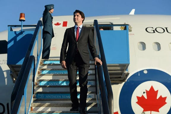 Primer ministro canadiense llega a Armenia 