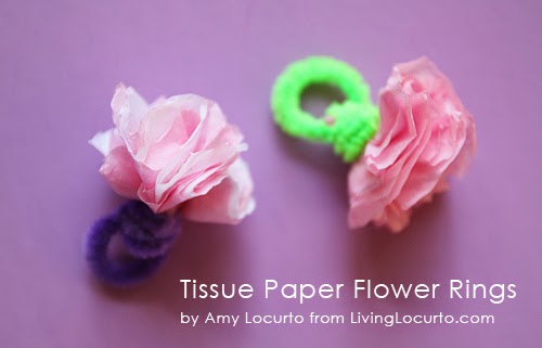 http://www.livinglocurto.com/2012/08/paper-flower-ring-craft/