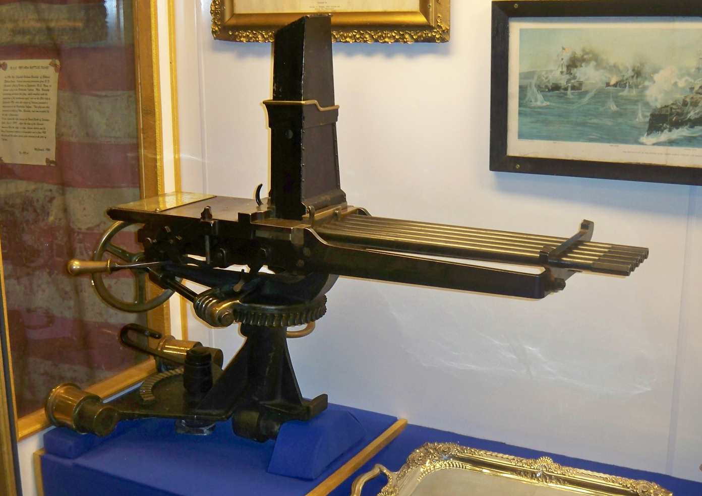 View From The Porch This would look sporty mounted in the fighting top.