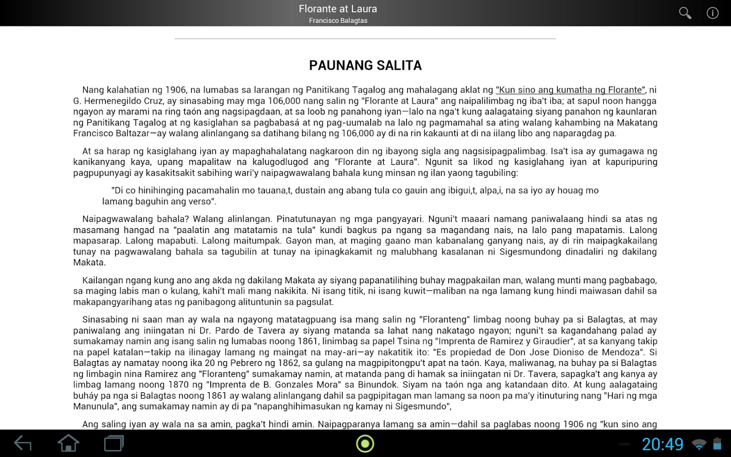 buod ng florante at laura bawat kabanata buod ng florante at laura bawat kabanata