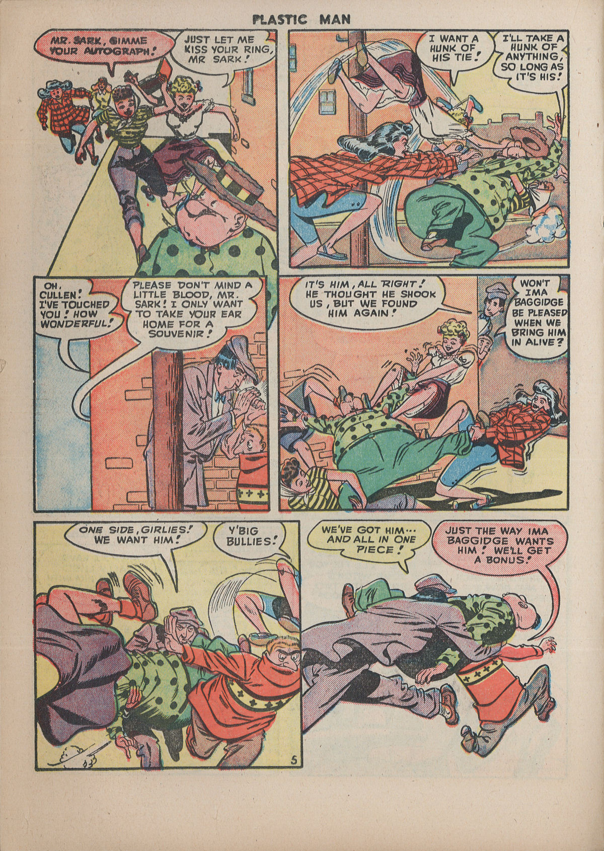 Read online Plastic Man (1943) comic -  Issue #11 - 30