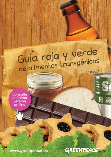GUIA ROJA Y VERDE DE ALIMENTOS TRANSGÉNICOS (Última Edición)