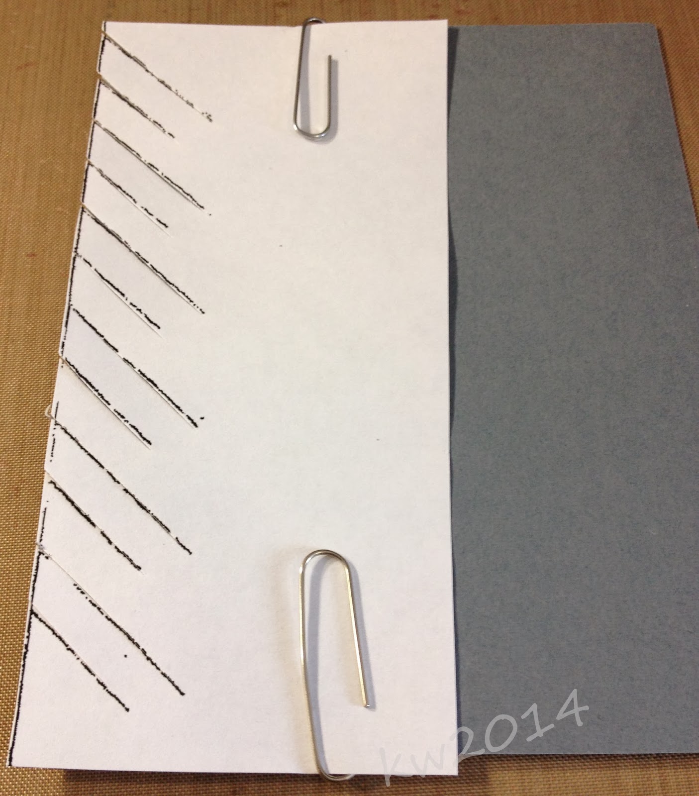 KR Crafts and Cards Braided Card