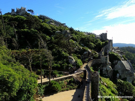 Castelo dos Mouros o Castillo de Sintra, Portugal