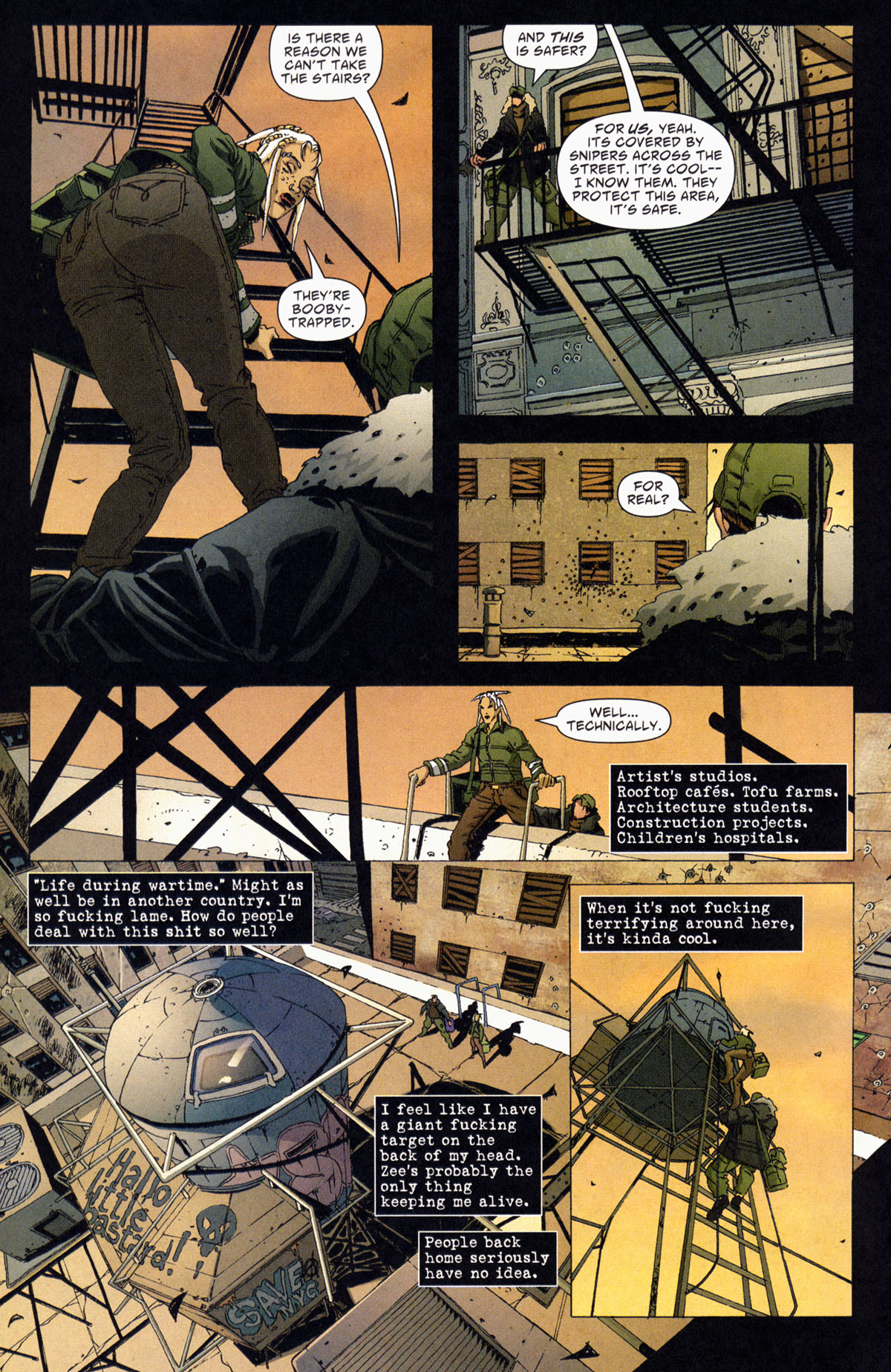 Read online DMZ (2006) comic -  Issue #2 - 13