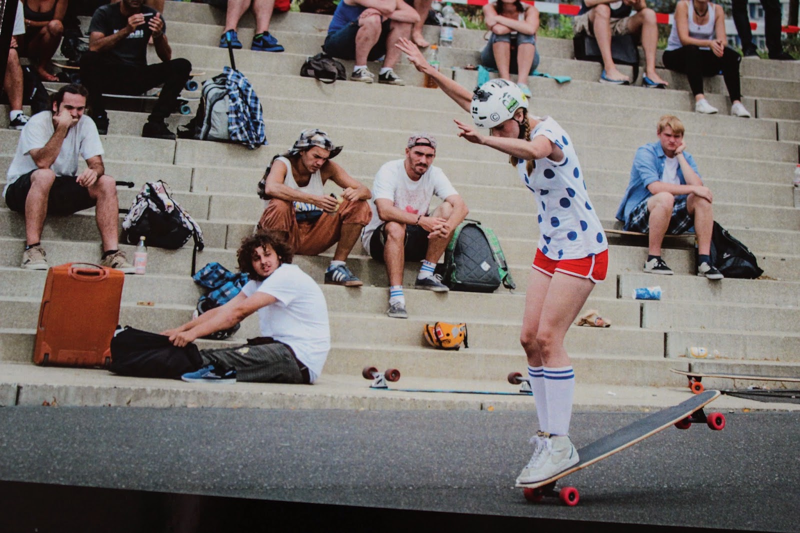 GOLD to green Throwback Thursday European Longboard Dance Contest 2013