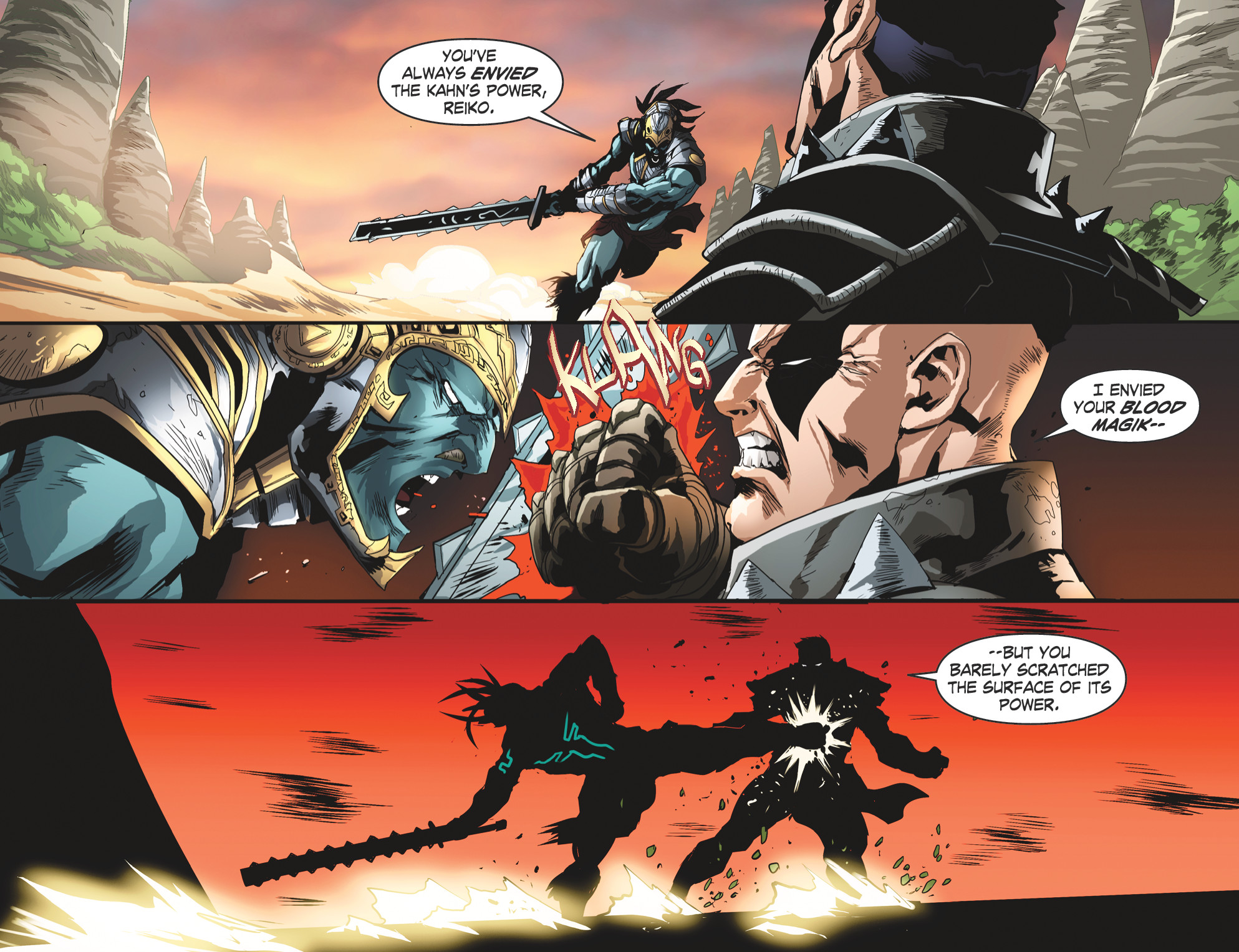 Read online Mortal Kombat X [I] comic -  Issue #25 - 13