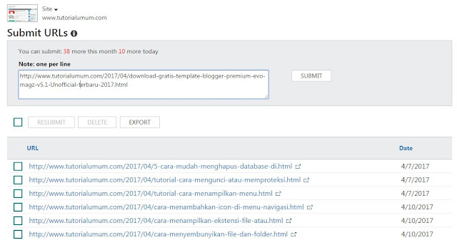 Cara Daftar dan Submit Website di Bing Webmaster Tools