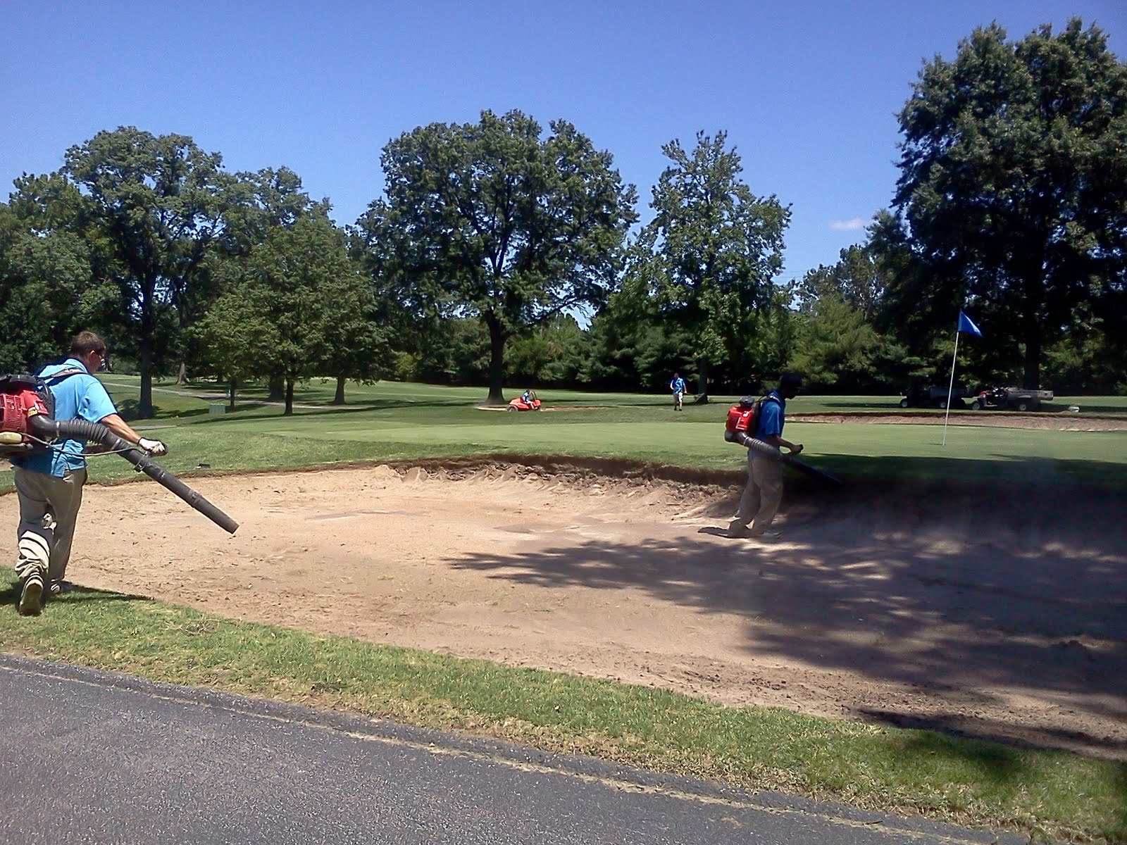 Glen Echo Country Club Golf Course Management Bunker Edging
