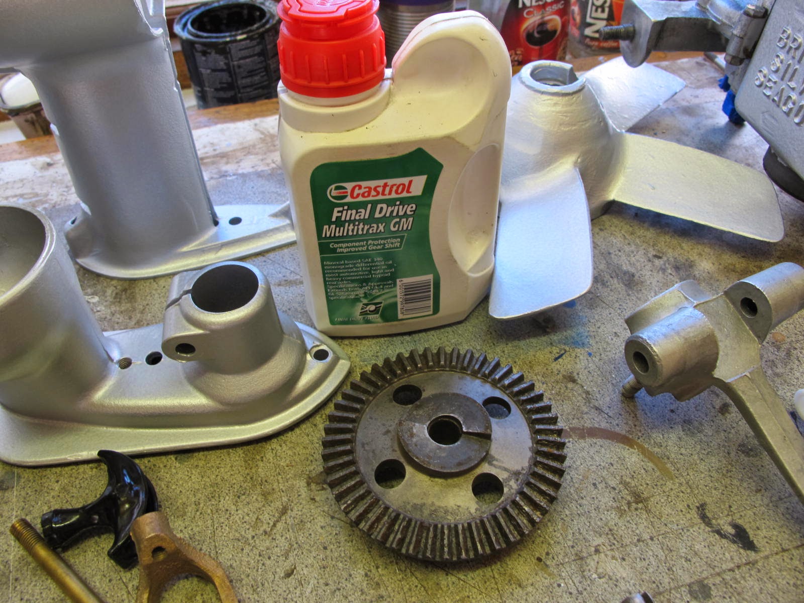 CKD Boats - Roy Mc Bride: How to assemble a 5hp British Seagull outboard