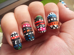 tribal nails nail