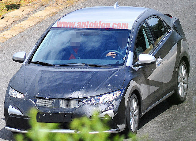 2013 Honda Civic hatchback Spy Shots
