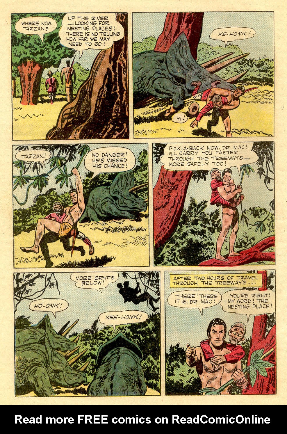 Read online Tarzan (1948) comic -  Issue #62 - 9