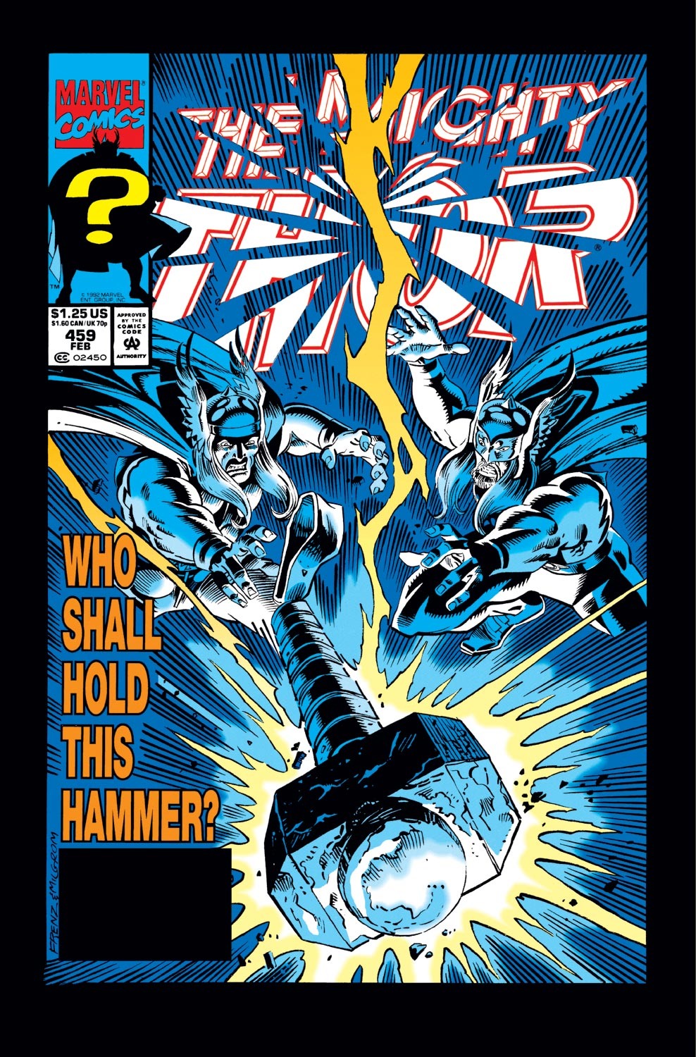 Read online Thor (1966) comic -  Issue #459 - 1
