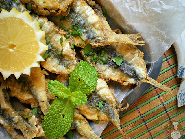 Sardinas O Boquerones En Charmoula
