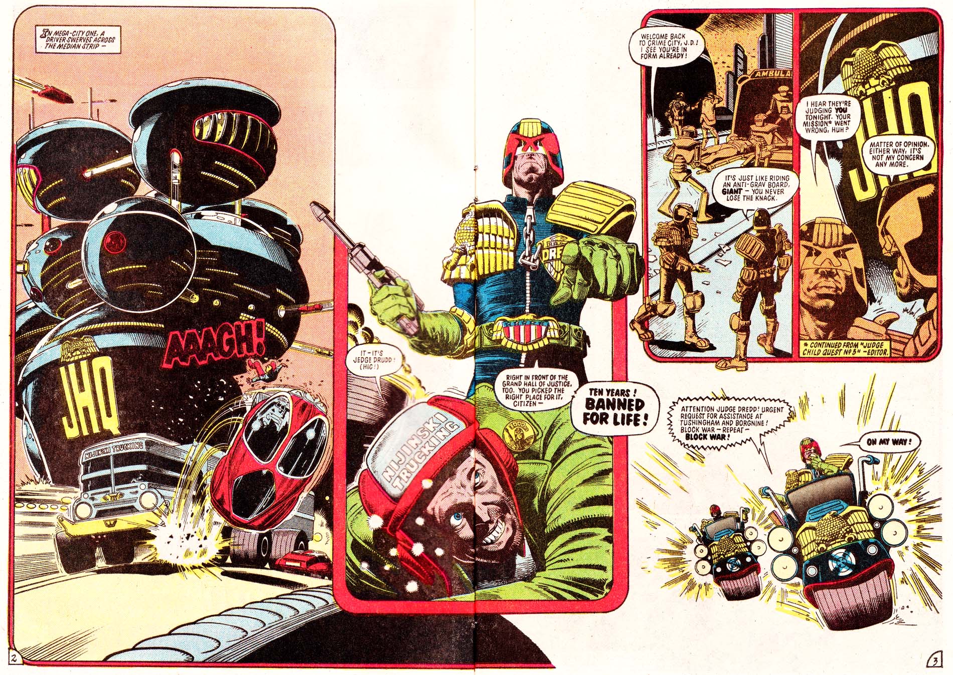 Read online Judge Dredd: The Complete Case Files comic -  Issue # TPB 4 - 161