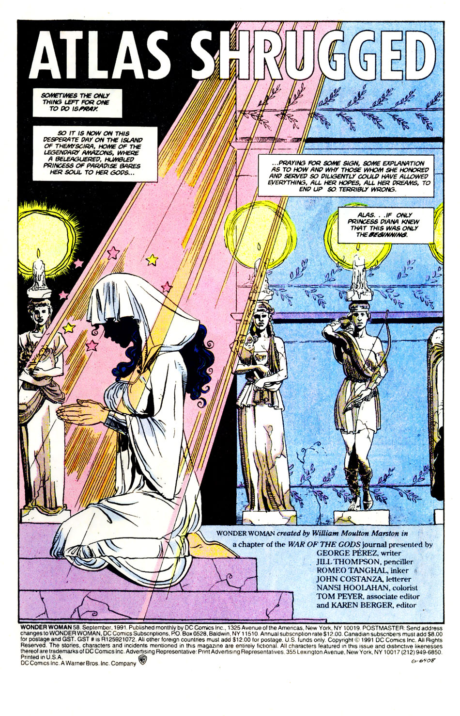 Read online Wonder Woman (1987) comic -  Issue #58 - 3
