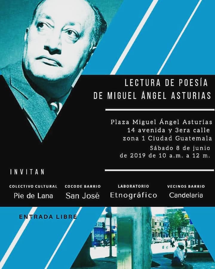 LECTURA DE POESÍA DE MIGUEL ÁNGEL ASTURIAS