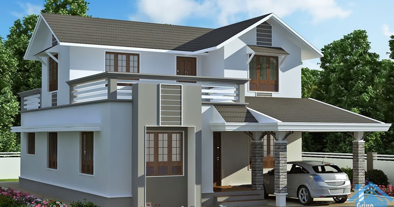 Desain Rumah Dua Lantai 184 M Desain Rumah Griya Indonesia