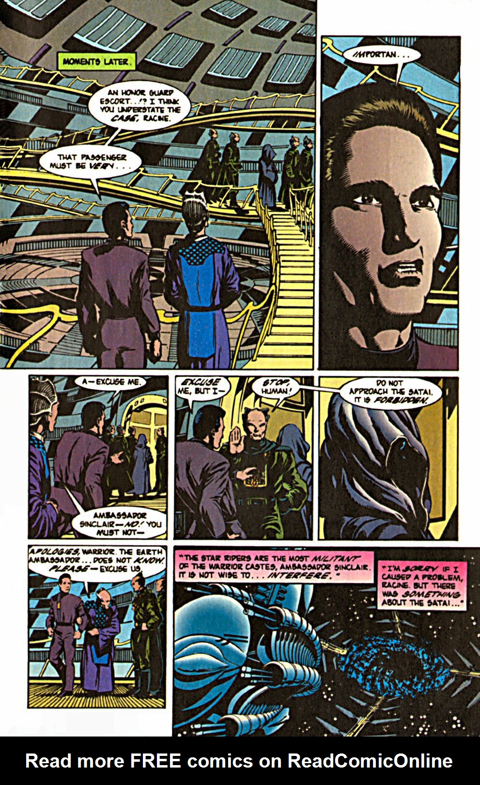 Read online Babylon 5 (1995) comic -  Issue #2 - 10