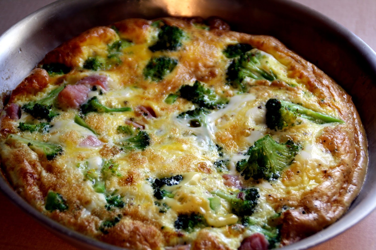 CHEF SAMBRANO CHICKEN BROCCOLI FRITTATA The Healthy Egg Dish