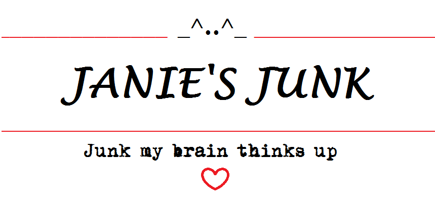 Janies Junk.......Junk my brain thinks up.