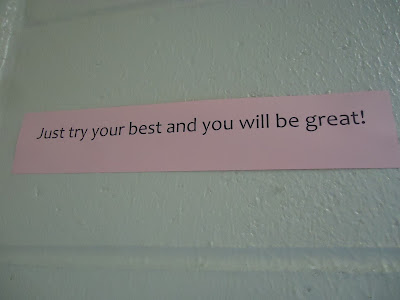 Advice and words of wisdom to next year's orchestra members bulletin board