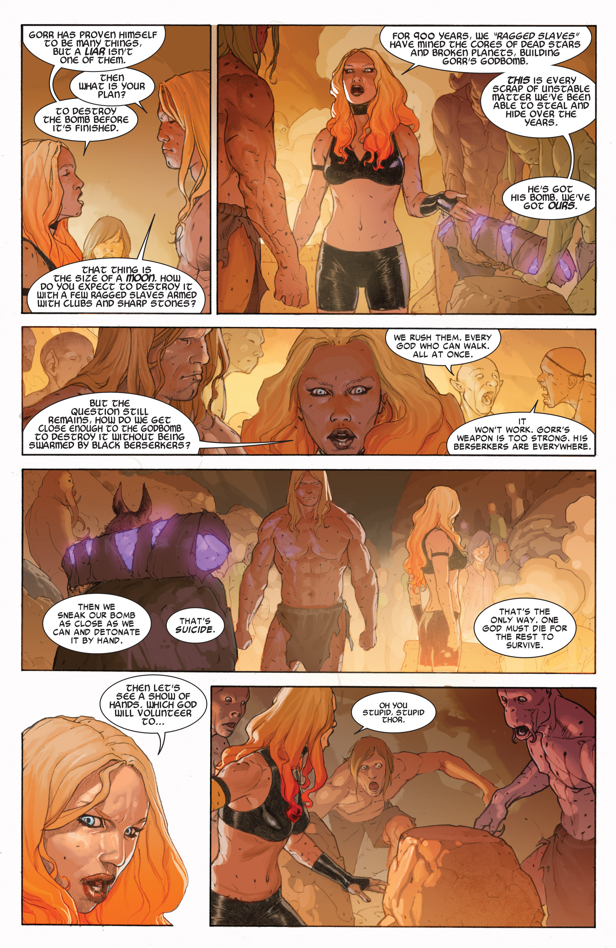 Read online Thor: God of Thunder comic -  Issue #8 - 13