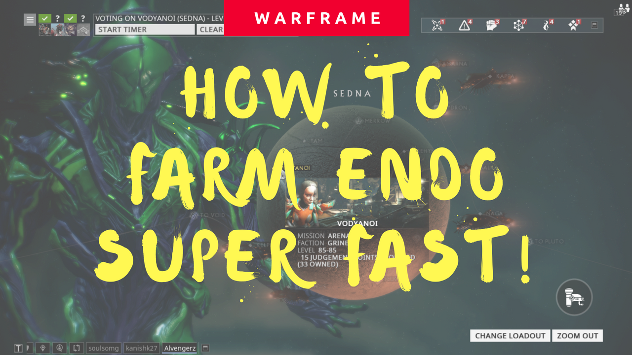 The Best Way to Farm Endo in Warframe 1,000+ Endo in 3 Minutes