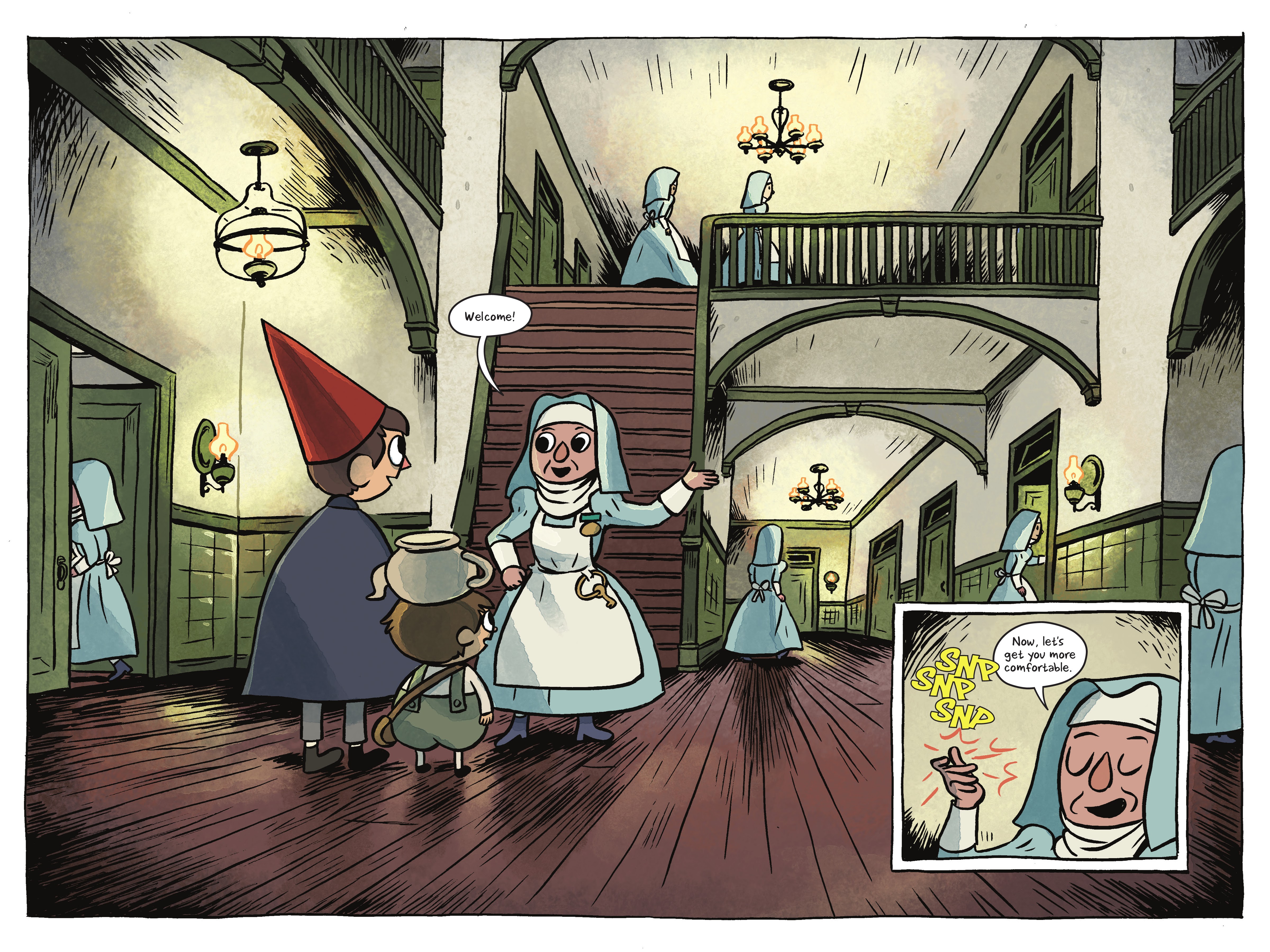 Read online Over the Garden Wall: Benevolent Sisters of Charity comic -  Issue # TPB - 48