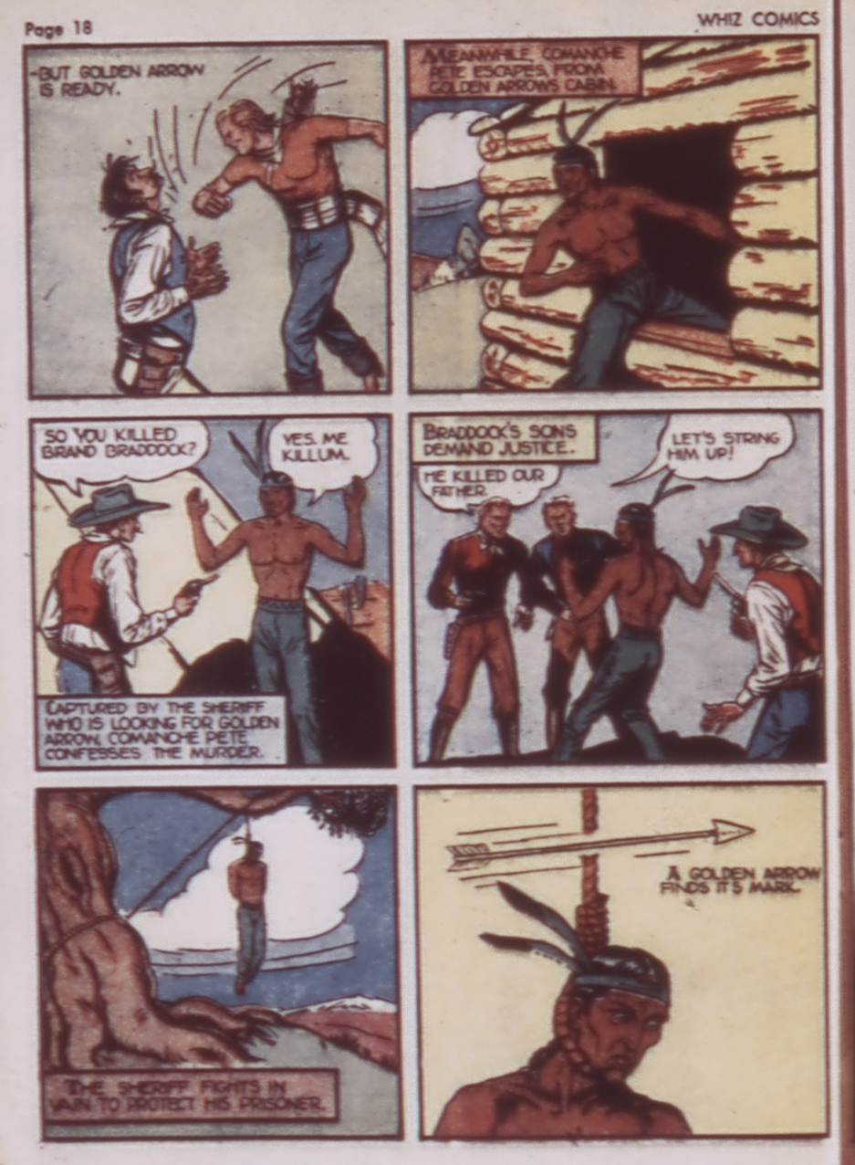 Read online WHIZ Comics comic -  Issue #3-April 1940 - 20